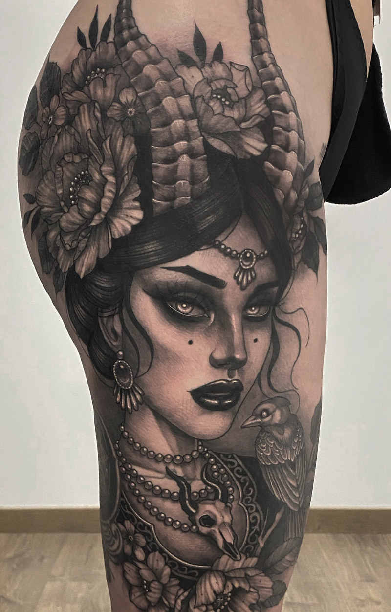 Tattoo por Morgane Amalia
